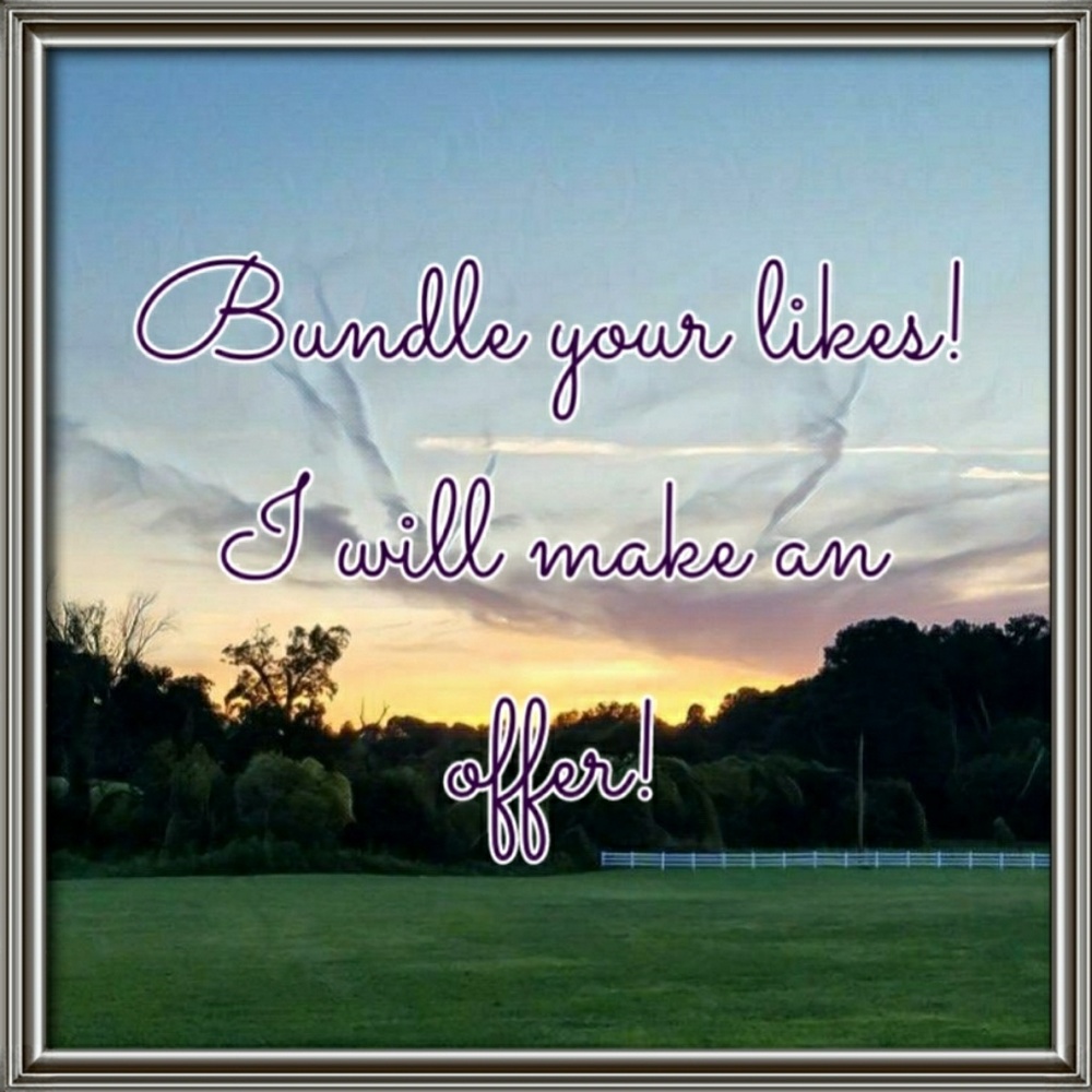 Bundle your likes and I will make an offer!